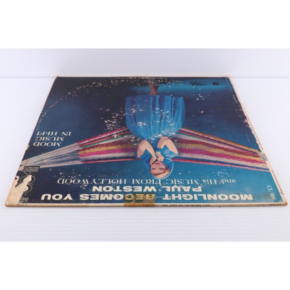 Paul Weston Hollywood Music Moonlight Becomes You 1956 Mono 12" LP Record CL 909 - Picture 8 of 16